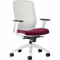 9To5 Seating Task Chair, Full Synchro, 25.5inx25.5inx37in-41.5in, WE/Dove NTF3160Y3A23WDO
